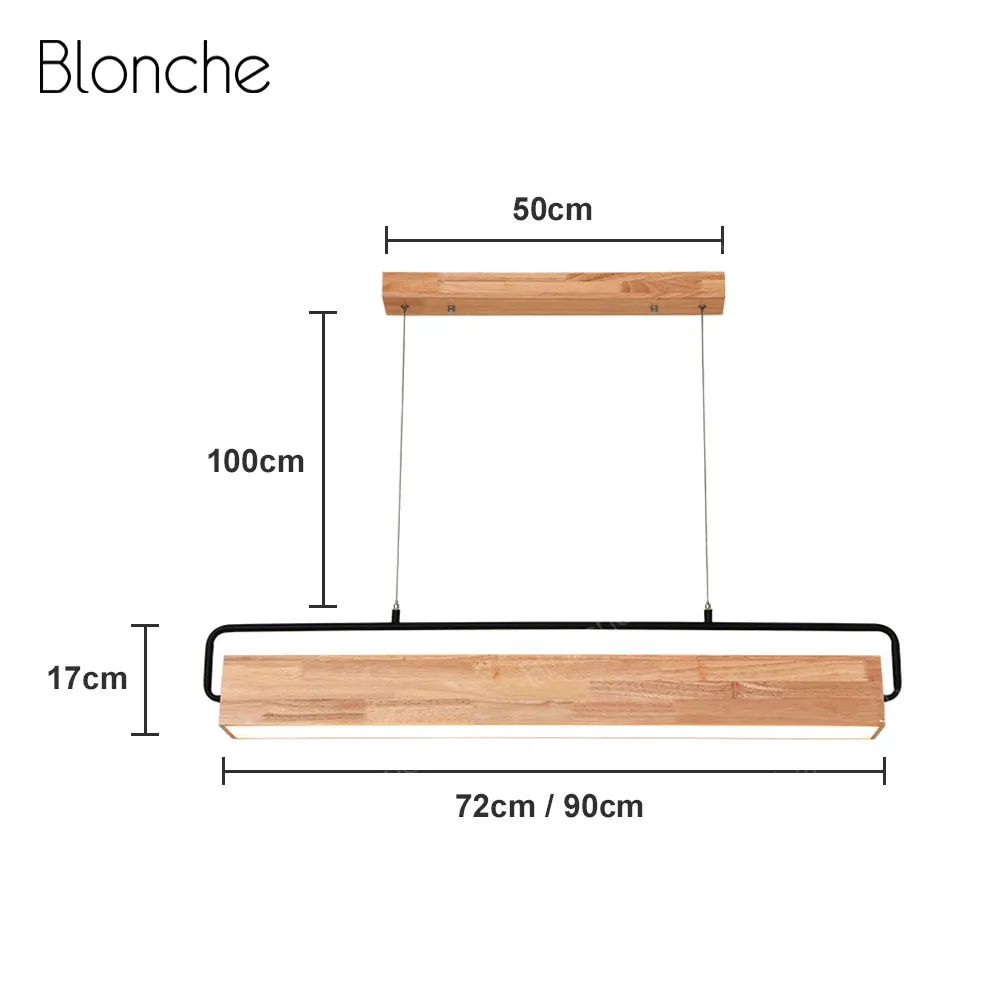 Скандинавский деревянный подвесной светильник, светодиодный деревянный подвесной светильник s для гостиной, кухонный светильник, современный подвесной светильник, домашний декор