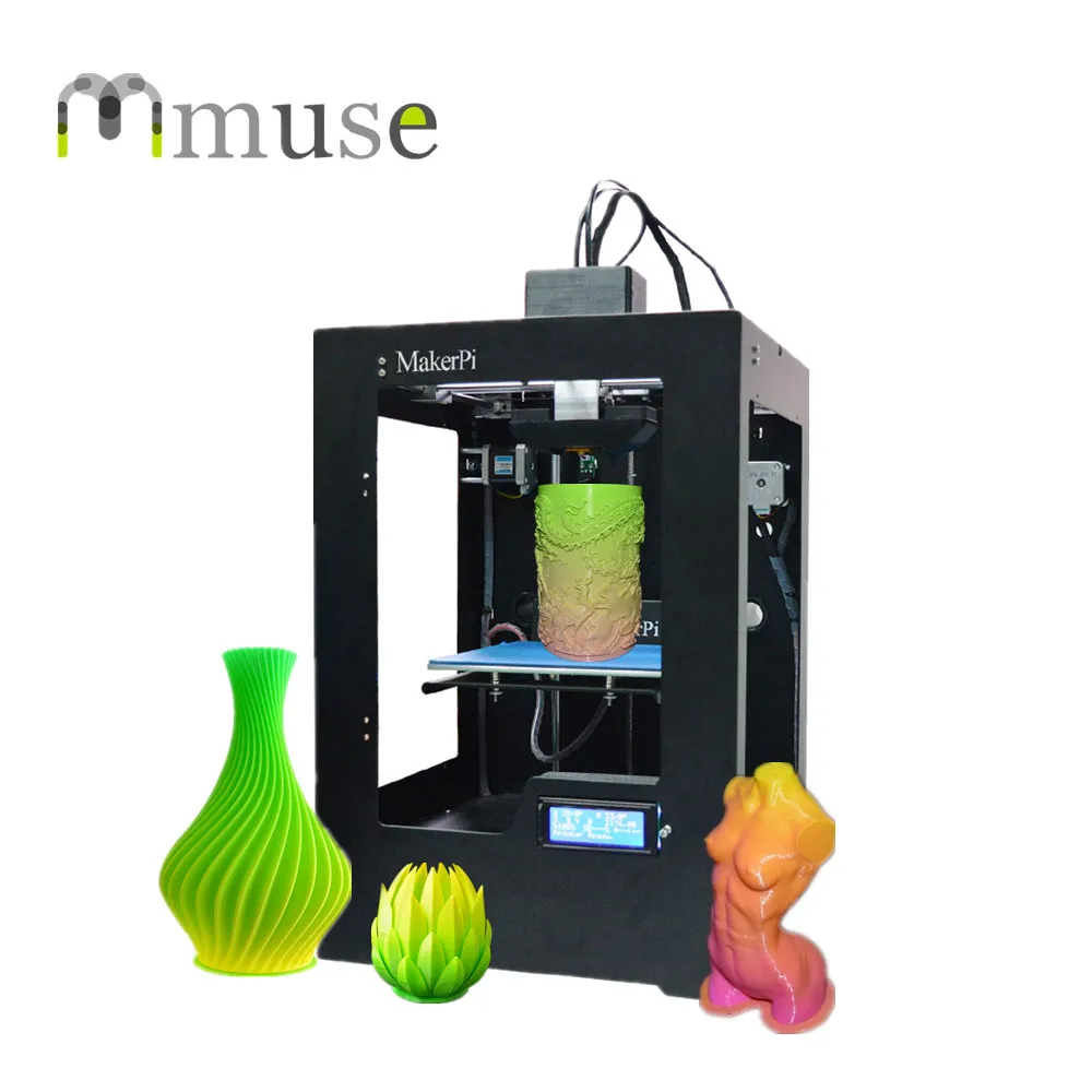  New Mix Color Printing FDM Single-Extruder 3D Printer Machine