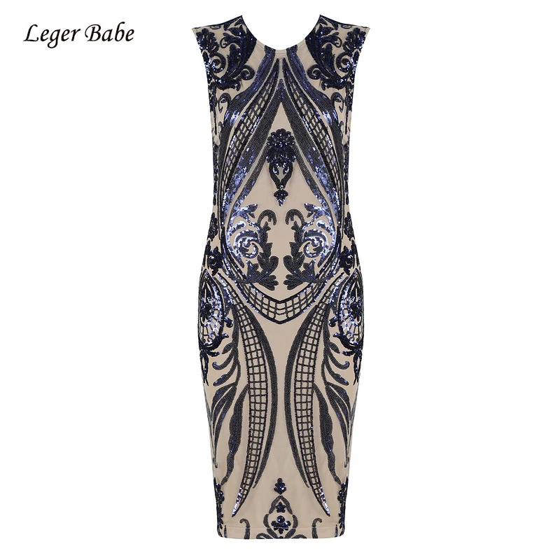 Leger Babe 2019 Luxury Women Summer Dress Fashion Sleeveless Mesh Patchwork Cocktail Party Bandage Split Elegant Vestidos | Женская