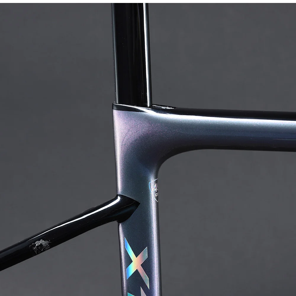 Flash Deal 2019 Road Bike Frame Carbon Road Bicycle Frame Di2 Mechanical UD Black Carbon Frame Size 440 490 520 540 560mm 2 Year Warranty 11