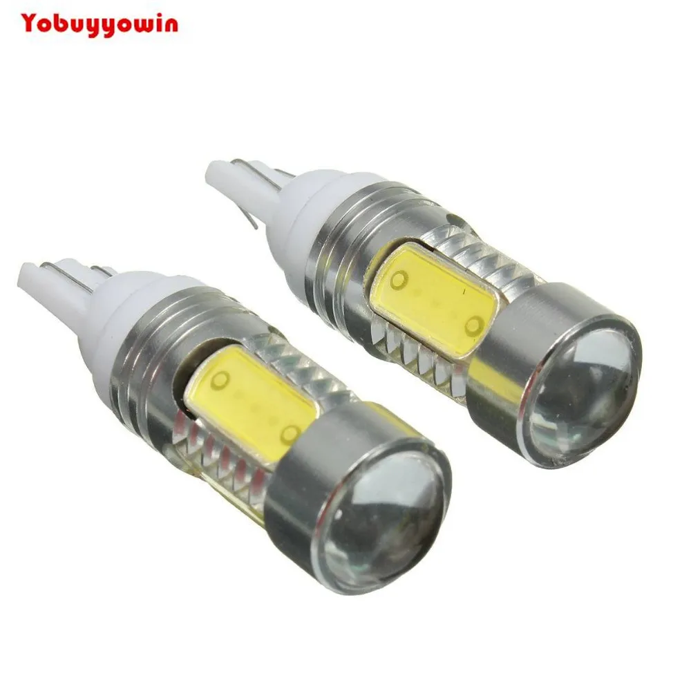 T10 LED Voiture Ampoule 4 COB 1CREEXP E LED W5W Auto Lampe