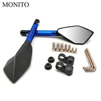 

CNC Motorcycle Accessories Rearview Side Mirror Moto Blind Spot Mirror For Moto Guzzi BREVA 750 1100 GRISO MGX21 GT8V NORGE 1200