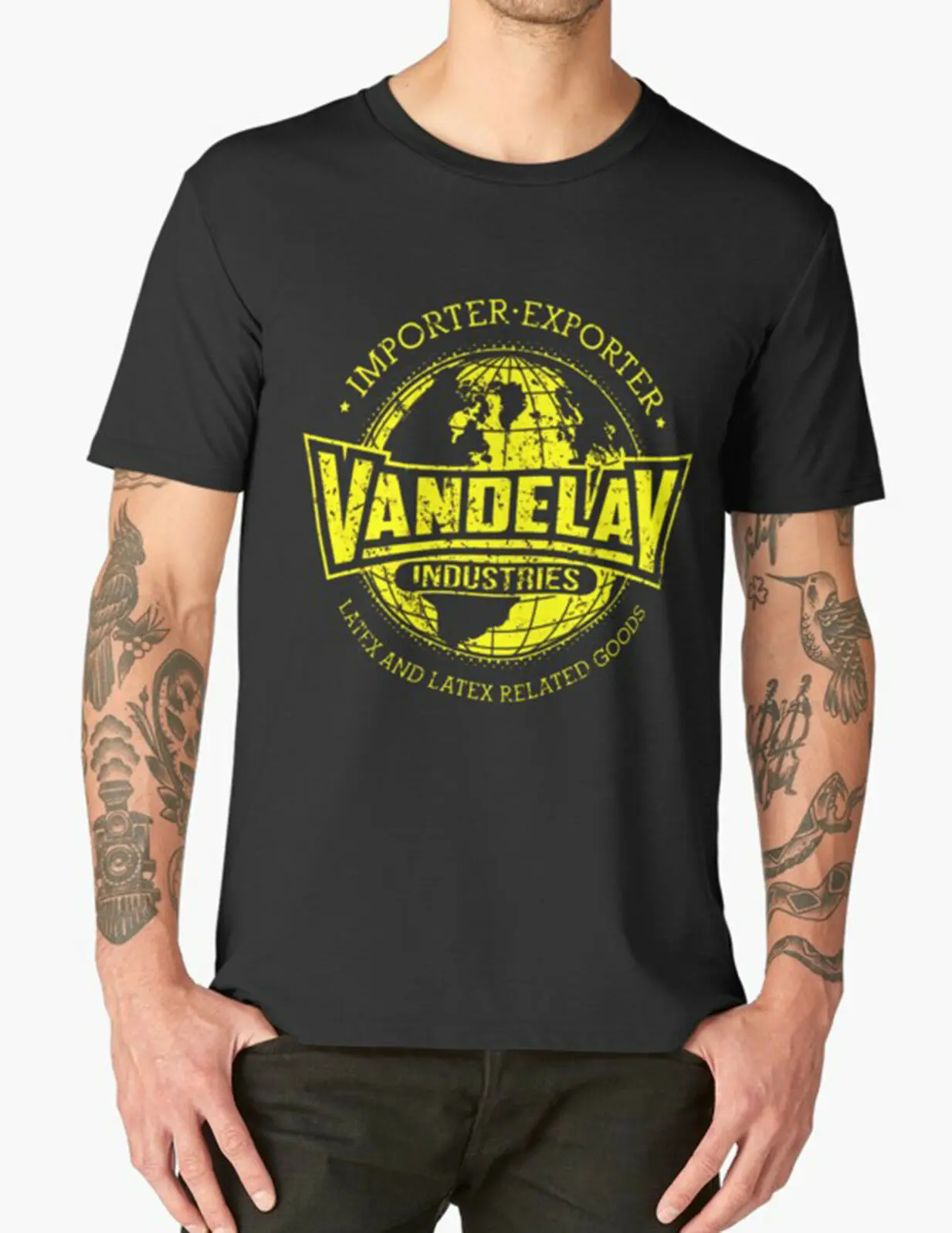 

SEINFELD T SHIRT VANDELAY INDUSTRIES