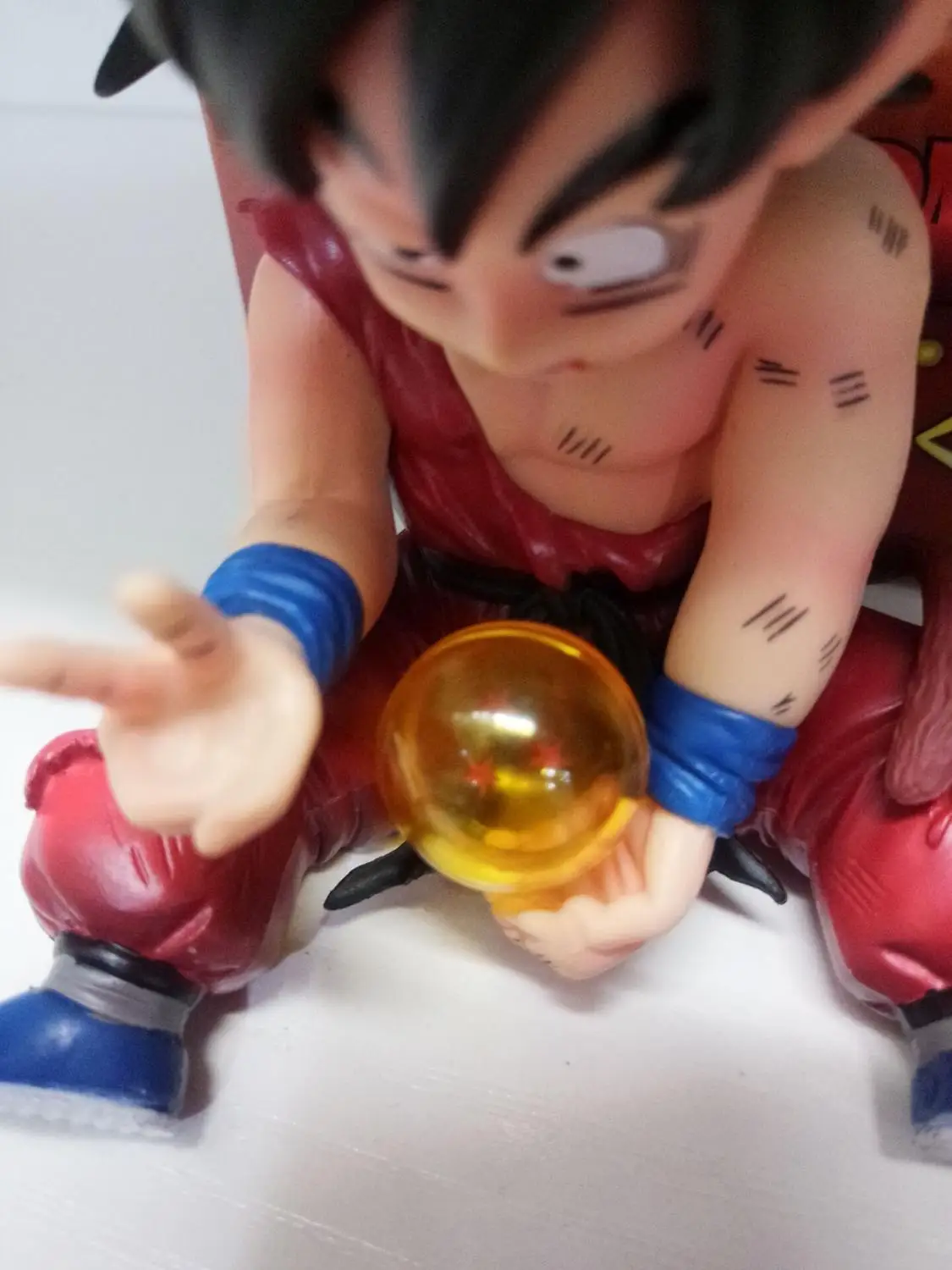 Аниме Рисунок 10 см Dragon Ball Z Son Goku Kakarotto Children ver. ПВХ фигурка модель игрушки ребенок