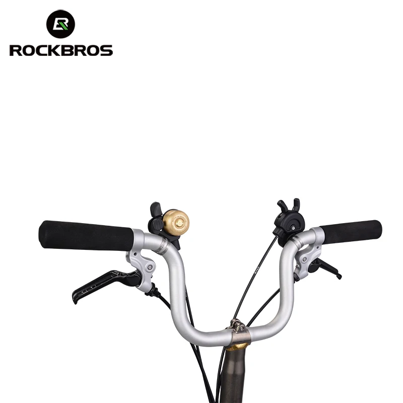 

Rockbros Brompton Cycling Bicycle Bell Bike Handlebar Bell Bicycle Alarm Retro Style Steel Ring Loud Sound Horns Folding Bike