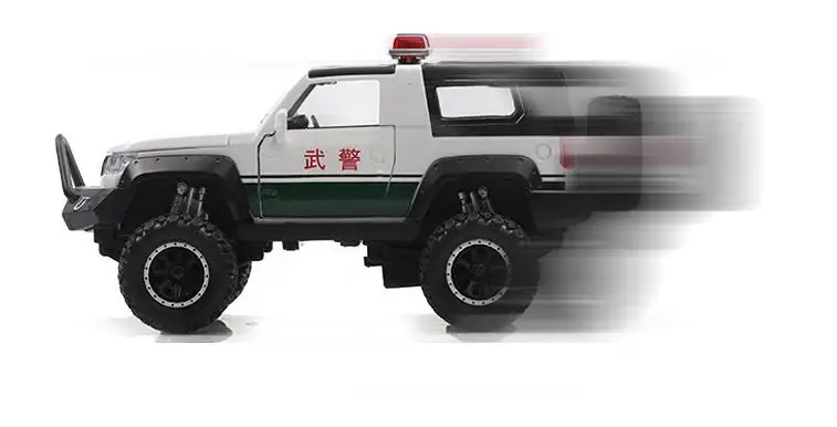 Большое колесо BJ40 с высокой симуляцией масштаб 1:32 легкий внедорожник beijing