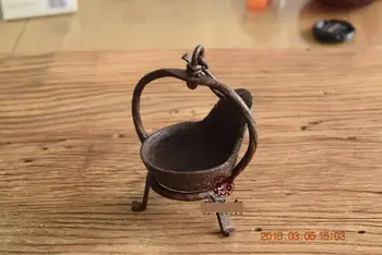 

Iron Art Candlestick Retro Old Oil Lamp Antique Candlestick, Old Oil Lamp Antique Ornaments Teahouse Decoration