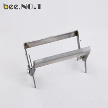 Пчела. № 1 Нержавеющая сталь плоские гнезда Рамки зажим Пчеловодство инструмент 13*9 см 140 г оцинкованной прочного Пчеловодство оборудование