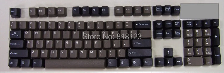 Механическая клавиатура keycaps Cheese cherry mx OEM 104 Taihao double shot гранитный Dolch keycap