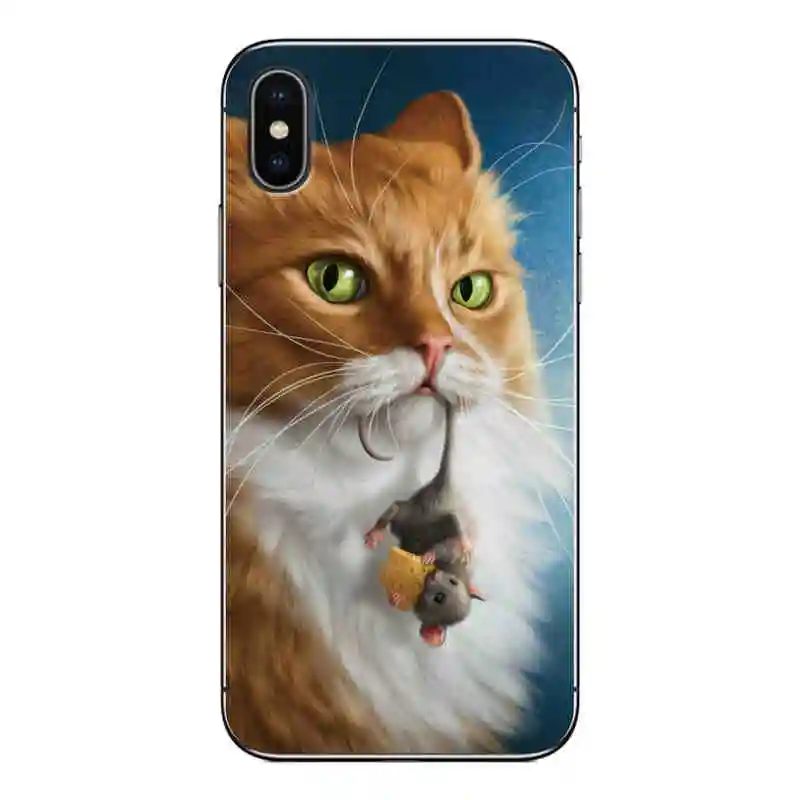Чехол для iPhone 6 S 7 8 Plus 5 5S SE X печать обложек рисунок узорные XR XS Max чехол телефона