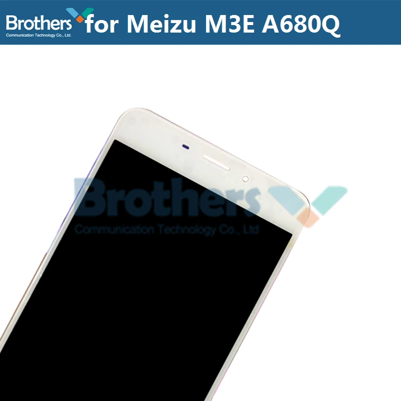 ЖК экран для Meizu M3E Meilan E A680Q дисплей сменный сенсорный с цифровым преобразователем