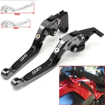 

Motorcycle CNC Adjustable Foldable brake Clutch Levers for Ducati S4RS 2006-2008 with Logo (S4RS)
