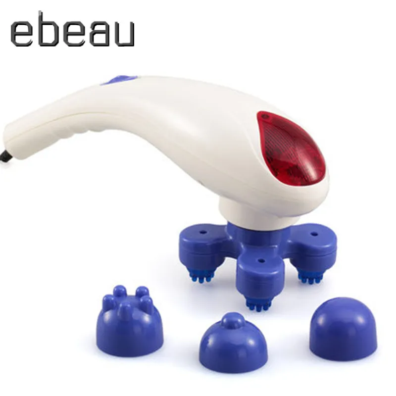 Electric cervical vertebra massager device.Vibrating kneading shoulder