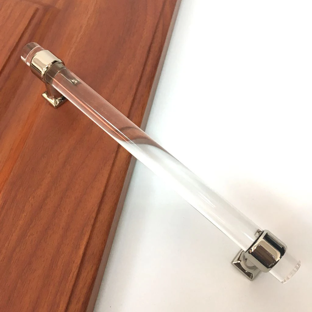 Creative Acrylic Door Pull Knob Drawer Cabinet Cupboard Handle Hardware Decoration