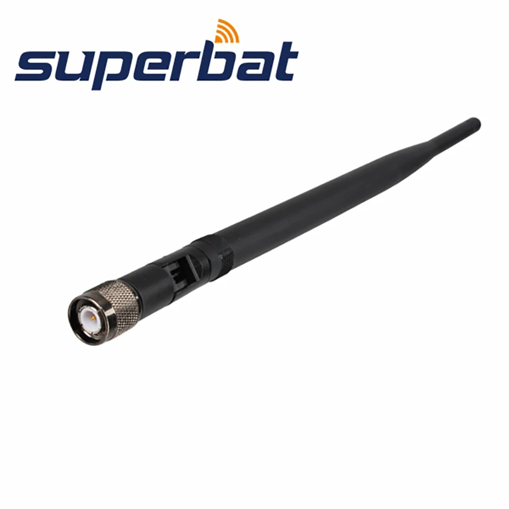 

Superbat Wifi Antenna High Gain 2.4GHz 7dBi Omnidirectional TNC Male Plug for Wireless Router Booster Tilt-Swivel Rubber Aerial