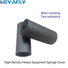 Acessórios do equipamento do ginásio esponja lisa capa handstand sit-ups fezes de haltere treinamento acessório gancho pé peças