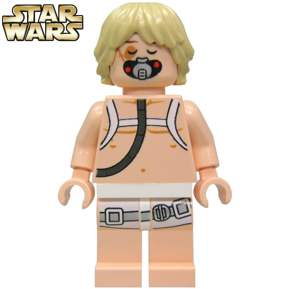 Goedkoop SingleSale STAR WAR Jedi Luke Skywalker Bacta Tank Outfit ROGUE EEN minifig Monteren Bouwstenen Kinderen Speelgoed Gift