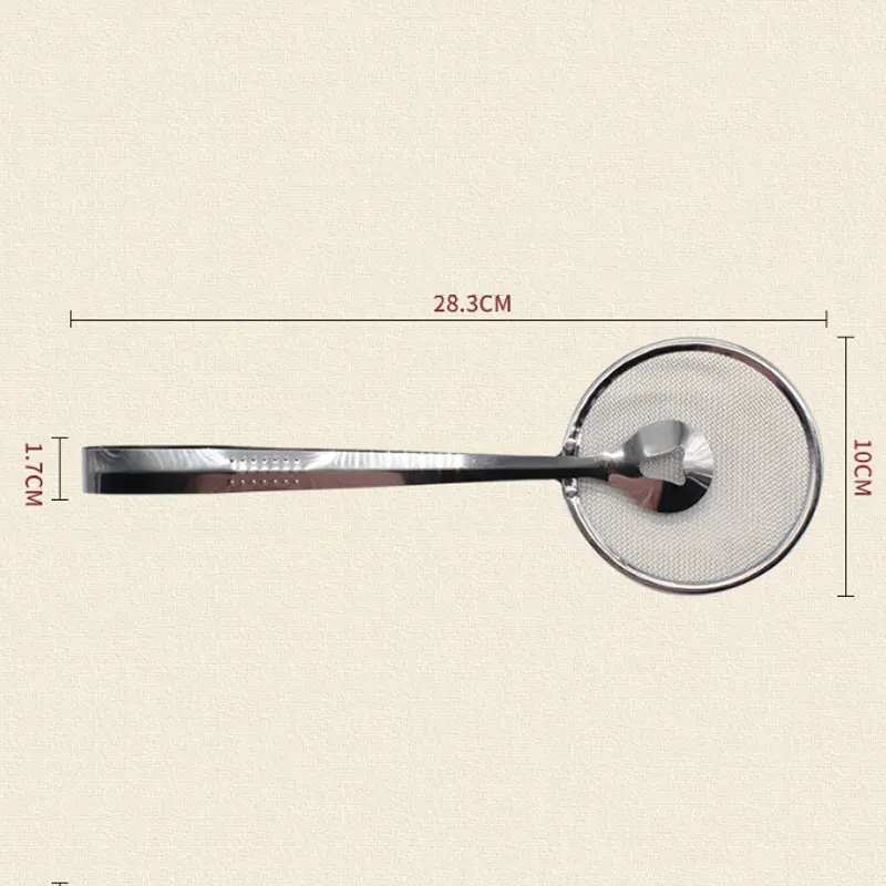 Многофункциональный сливной пищевой зажим из нержавеющей стали жареный пищевой Совок сливной масляный зажим жареный куриный фильтр