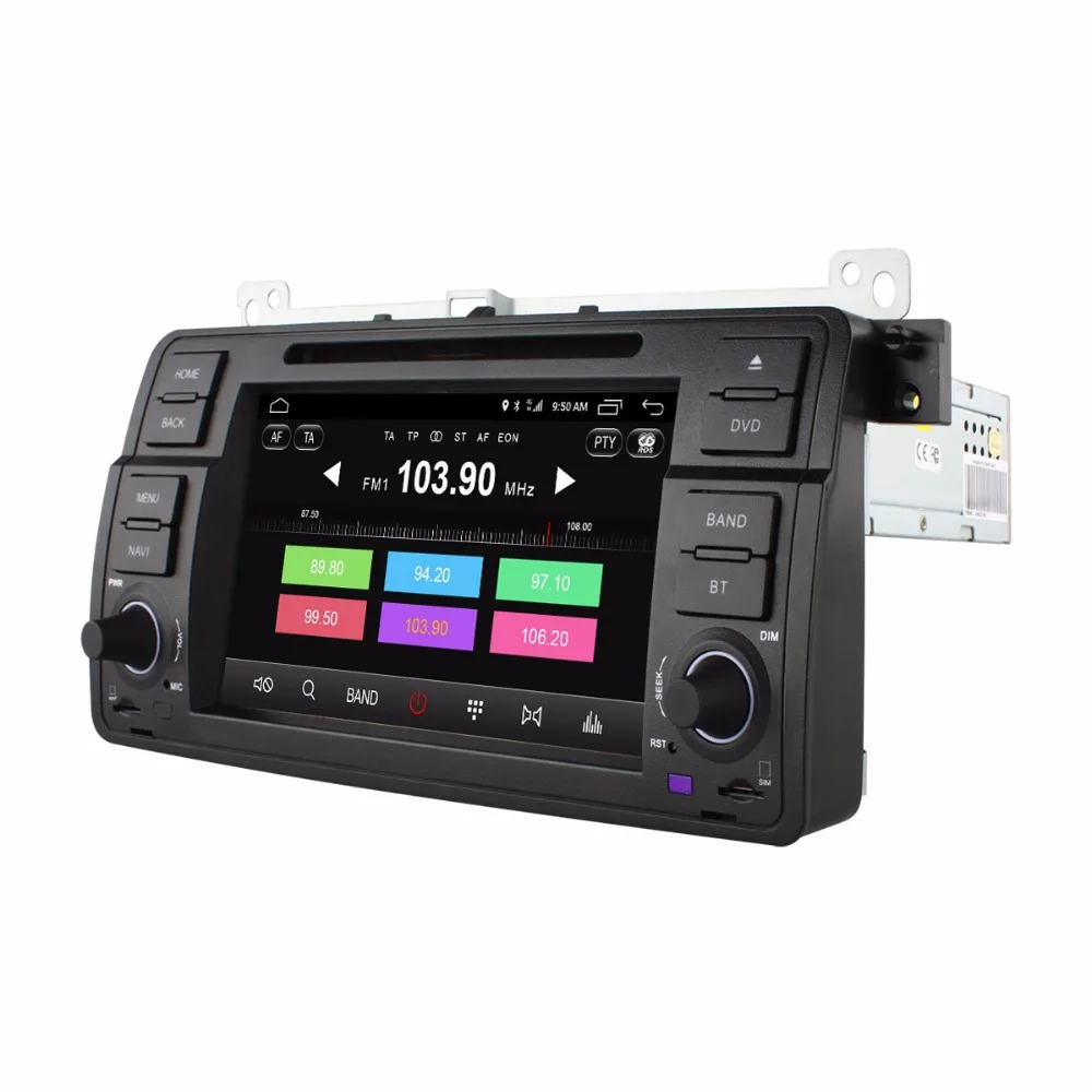 Excellent HD Android 6.0 Octa Core 2GB RAM Car DVD Player for BMW 3 Series E46 M3 1998-2006 4G WIFI Radio Stereo GPS Navigation 3