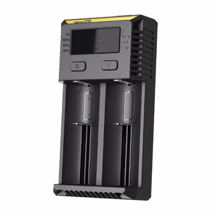 Новинка зарядное устройство NITECORE I2 с американским кабелем 2 слота для батарей AA AAA