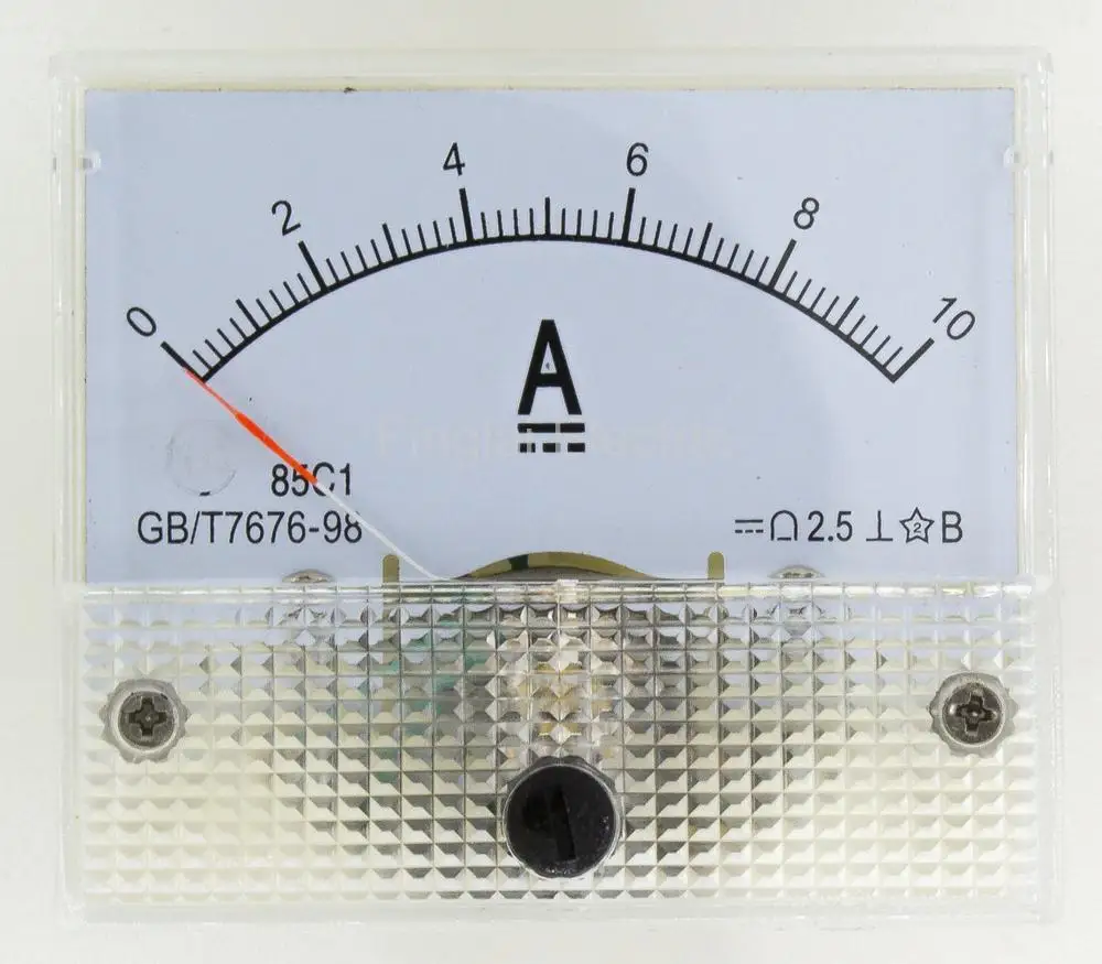 85C1-A 85C1 5 A Analog Panel AMP Courant Meter Ampèremètre Gauge Testeur