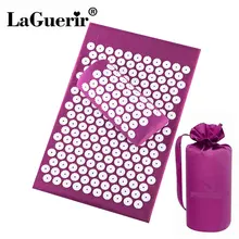 Массажер(appro62*39 см) подушка Массажный коврик Акупрессура снимает боль в спине тела шип коврик Акупунктура Массажный коврик с подушкой