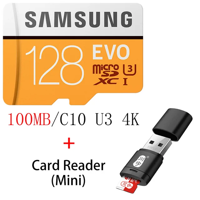 100 Original SAMSUNG Micro SD card microsd card 16GB 32GB 64GB 128G