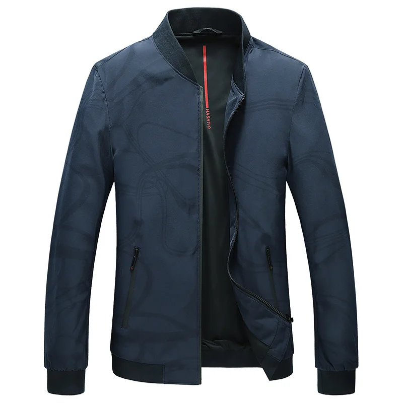 Jacket Men's New Baseball Collar Embroidered Leisure Jacket for Spring and Autumn of 2019 Men's Thin Jacket for Men Jacket Men's New Baseball Collar Embroidered Leisure Jacket for Spring and Autumn of 2019 Men's Thin Jacket for Men