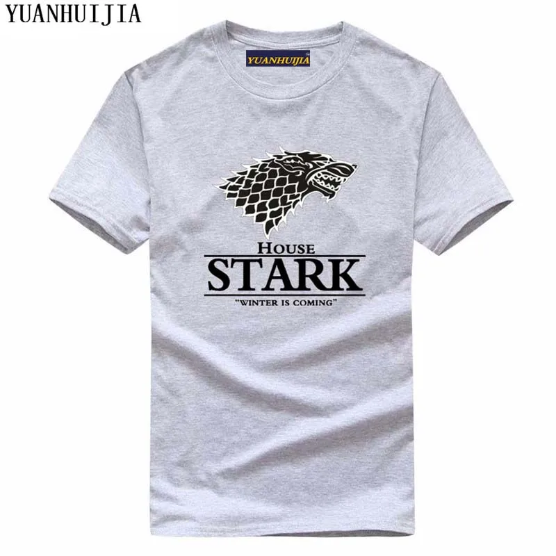 Funny Game of Thrones T Shirt 2017 House Stark Winter Is Coming print