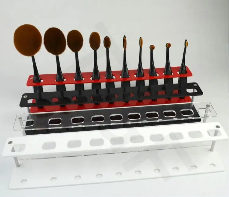 50pcs/Lot Toothbrush Makeup Brushes Display Holder Stand Shelf Storage