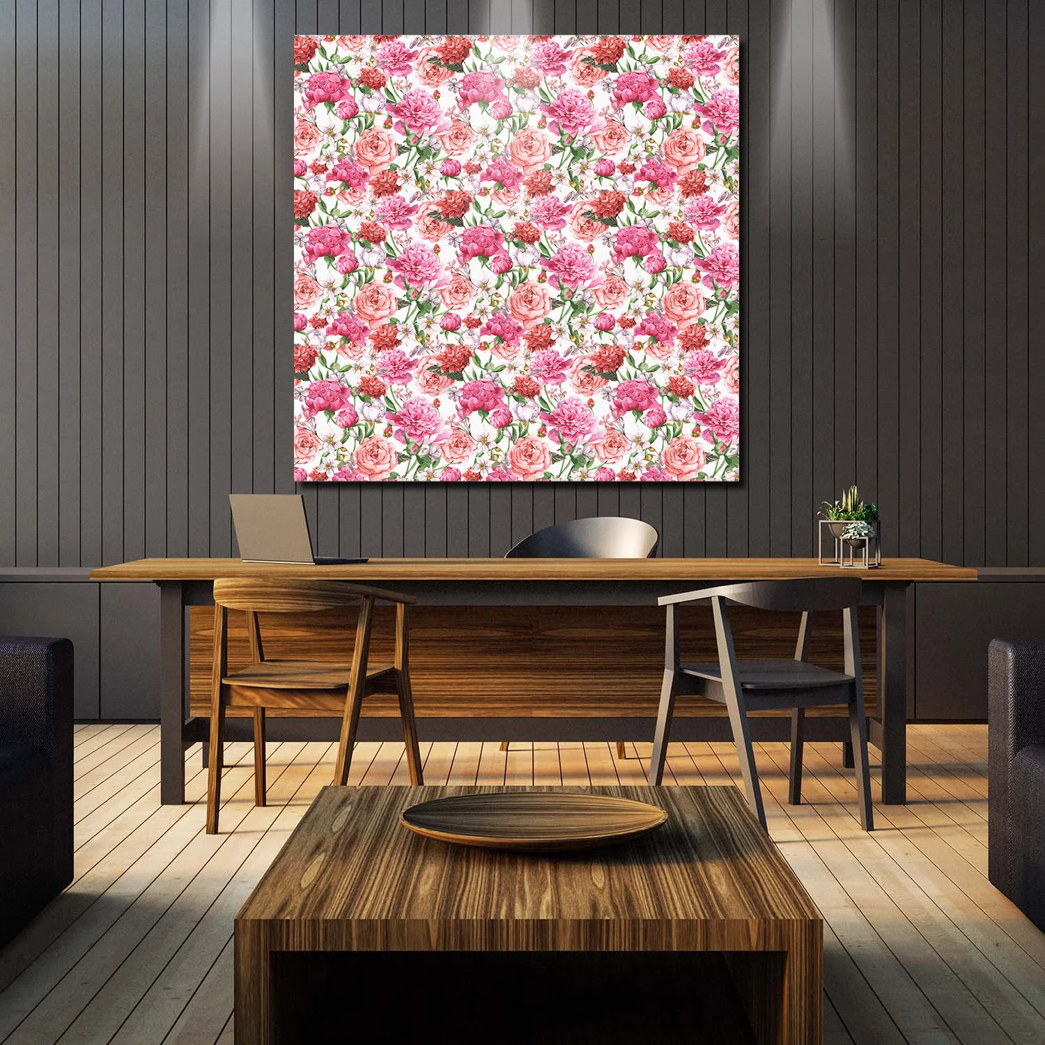 ArtStore розовые цветы Пион картина с розой масляными красками галерея обертки