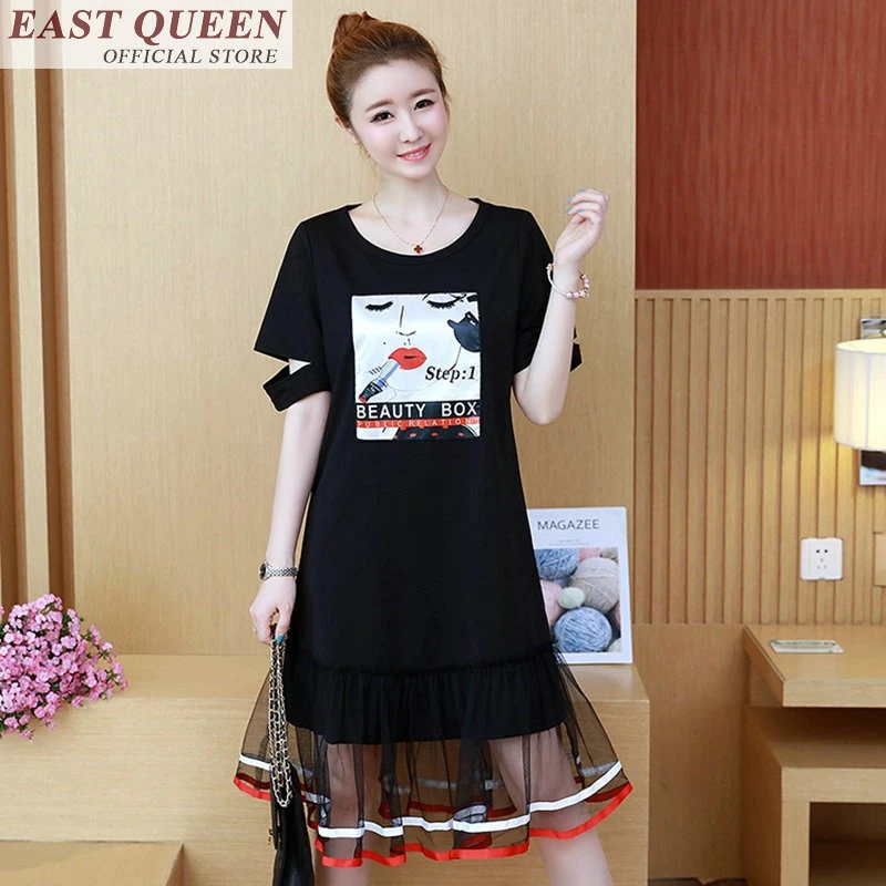韓国服女性の唇韓国スタイルの服の女性黒夏のドレスの女性 18 かわいい服 Ff239 Dresses Aliexpress