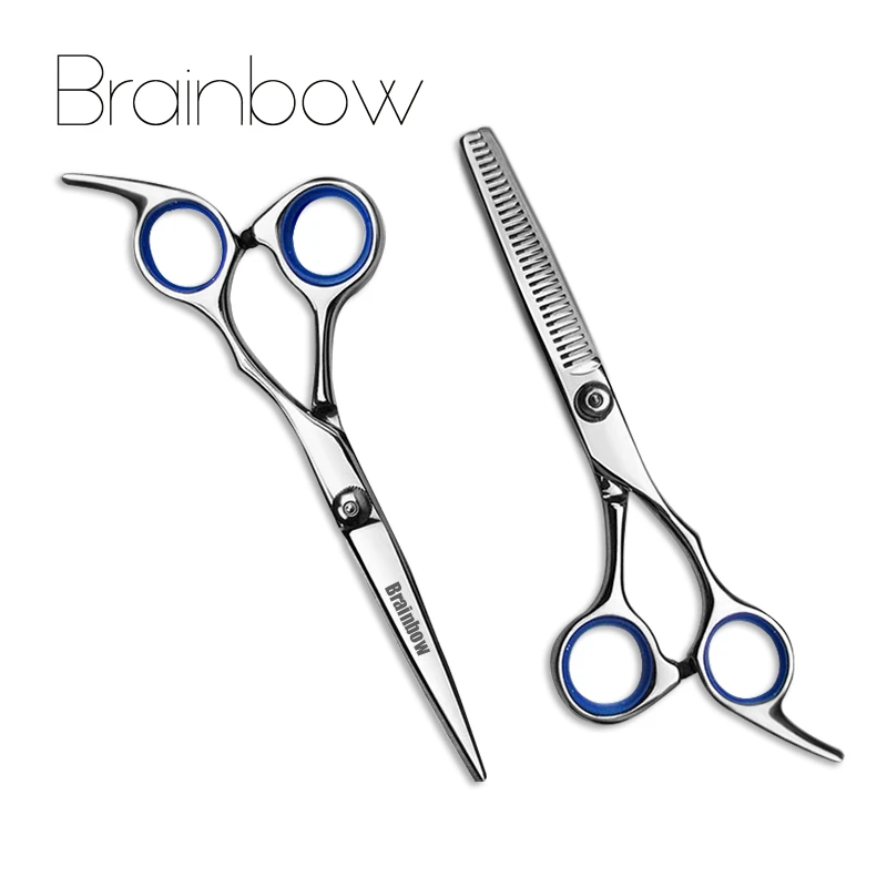 Best Price Brainbow 6 inch Cutting Thinning Styling Tool Hair Scissors