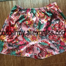 Размера плюс больше размера d 3XL атласная шелковая эластичная талия Женская Мужская домашняя одежда для сна, низ Короткие штаны пижамная ночная рубашка корейские сексуальные Панталоны