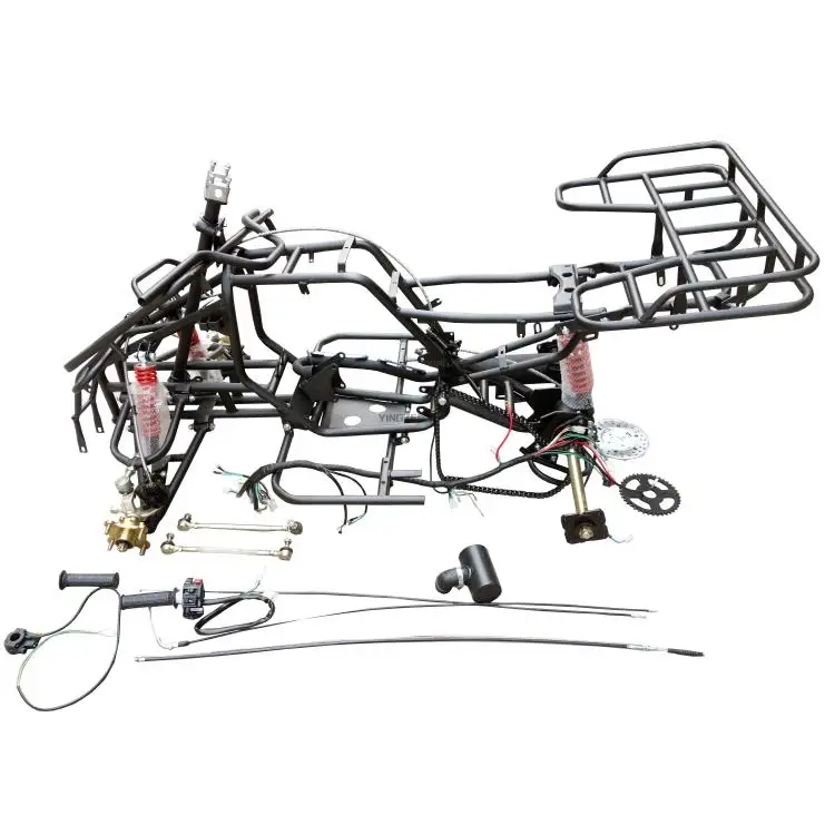 GY6 Go Kart Karting ATV Передний Задний дисковый тормоз Swingarms амортизаторы рама детали