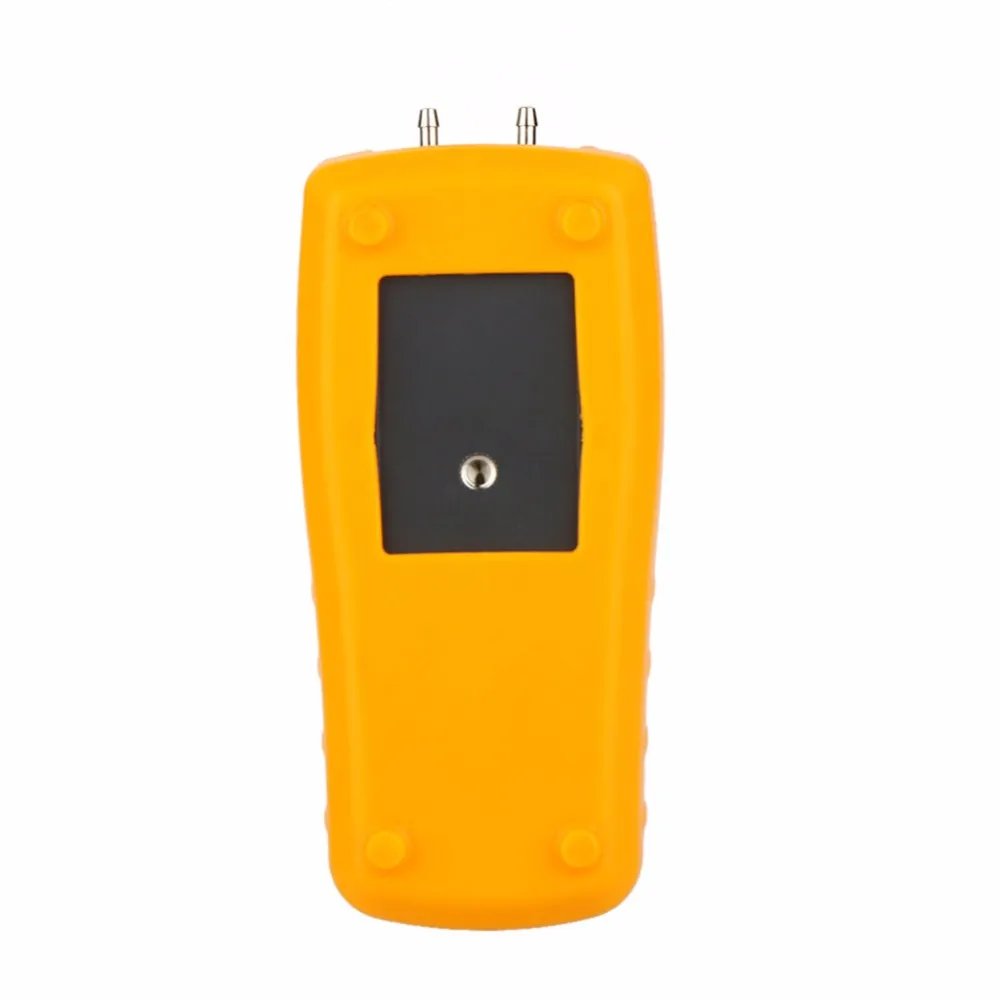 GM511 цифровой Benetech 50 кПа ЖК-дисплей манометр желтый дифференциальный манометр
