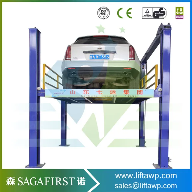 3600kg Double Layers Two 2 Post Hydraulic Car Lift Jackin Car Jacks