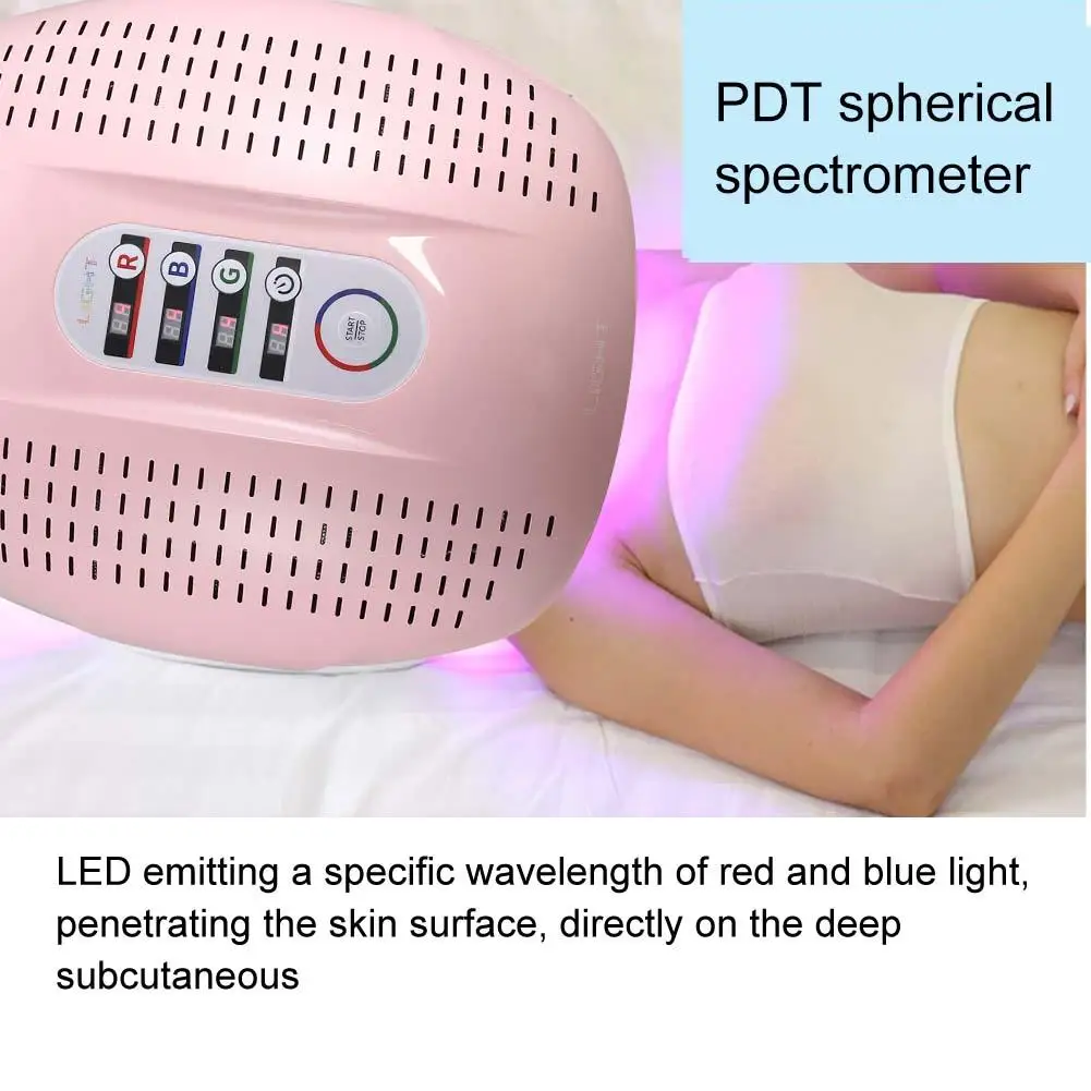 Máquina da Remoção do Rejuvenescimento da Pele do Rosto Verdadeiro Vermelho Azul Terapia Pdt Cuidados Ferramentas 7-cor Led Luz 13 Beleza e saúde