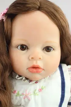 

28'' Toddler Girl Handmade Reborn Lifelike Baby Doll Newborn Realistic Cute New Toys For Girls Reborn Doll