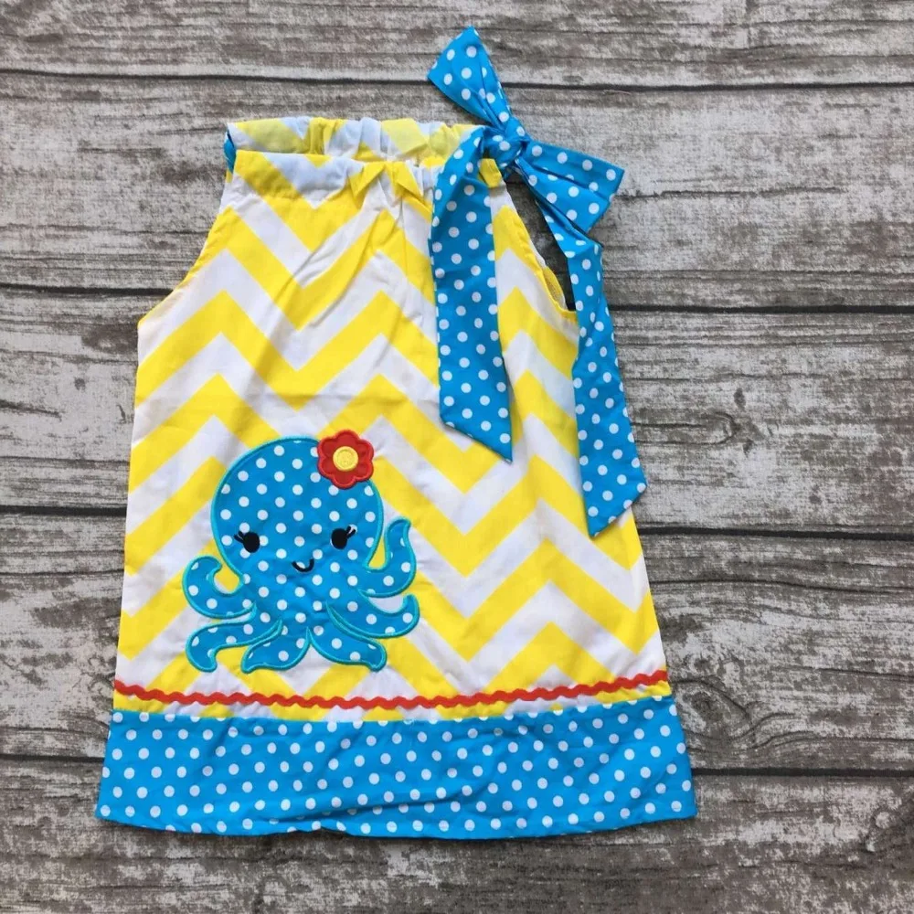 

baby girls Summer dress cheaper dress children sunnmer cute boutique dress 4 design baby girls dress hot sale dress only