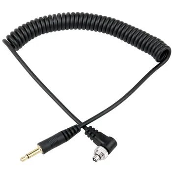 

SHOWSHOOT NEW Photo Studio Accessories PC-3.5mm 3.5mm Male PC Sync Cable Camera Flash Light Line PC Line 30-100cm