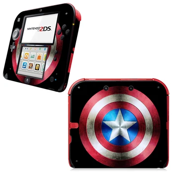 

Vinyl Cover Decal Skin Sticker for 2DS Skins Stickers for Nintendo 2DS Vinyl Skin Sticker Protector - Captain America