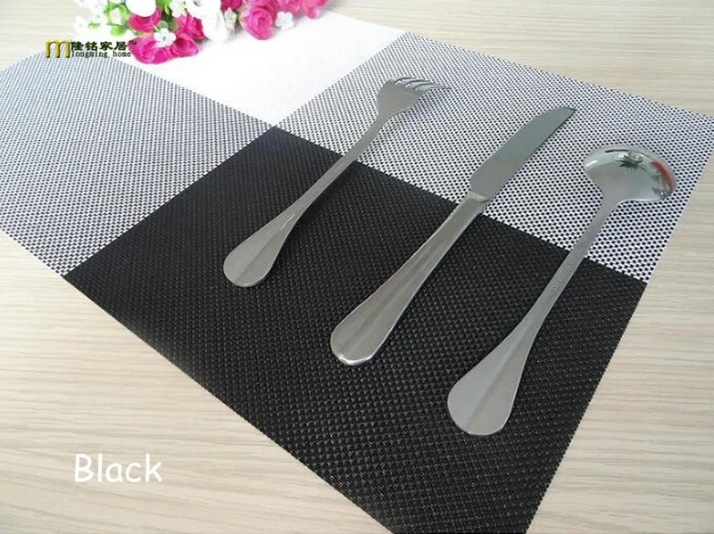 4 قطعة/الوحدة قطع قماش توضع تحت الأغراض المختلفة مصنوعة من الكلوريد متعدد الفينيل شريط حصيرة ، مربع لجدول ، 30*45 سنتيمتر لوحة حصيرة ، الجدول طق...