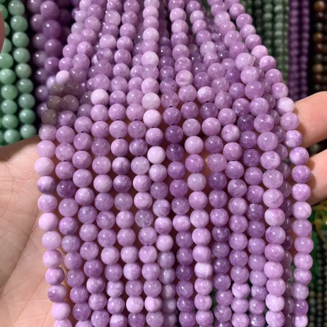 Мужские бусины из камня spodumene/Kunzite незакрепленные Бусины Из Натурального кварца