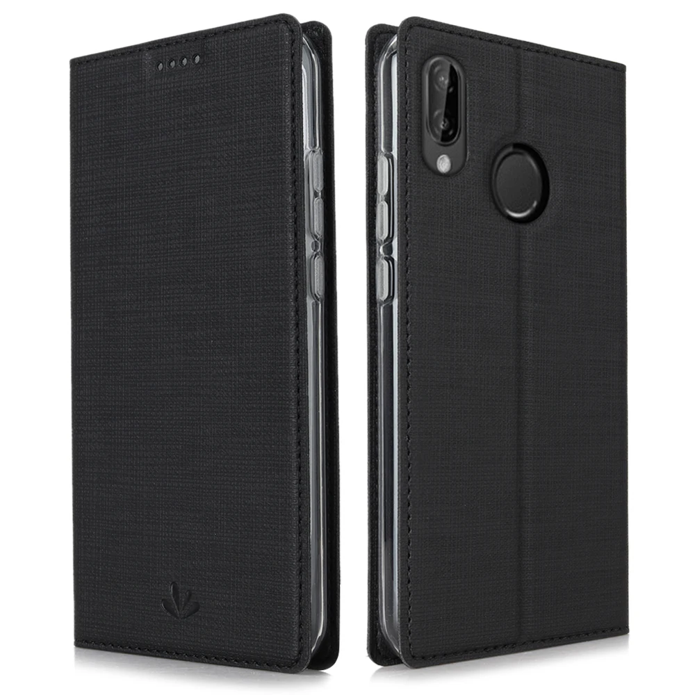 

Multi-Function Phone Case for Huawei P20 Lite Flip Leather Bumper PU Wallet Phone Anti-Fall Kickstand Cases Protective Cover