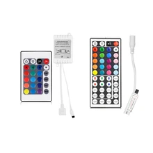 Led rgb controlador para 12v led luz de tira controle remoto sem fio smd 2835 5050 rgb led strip controlador