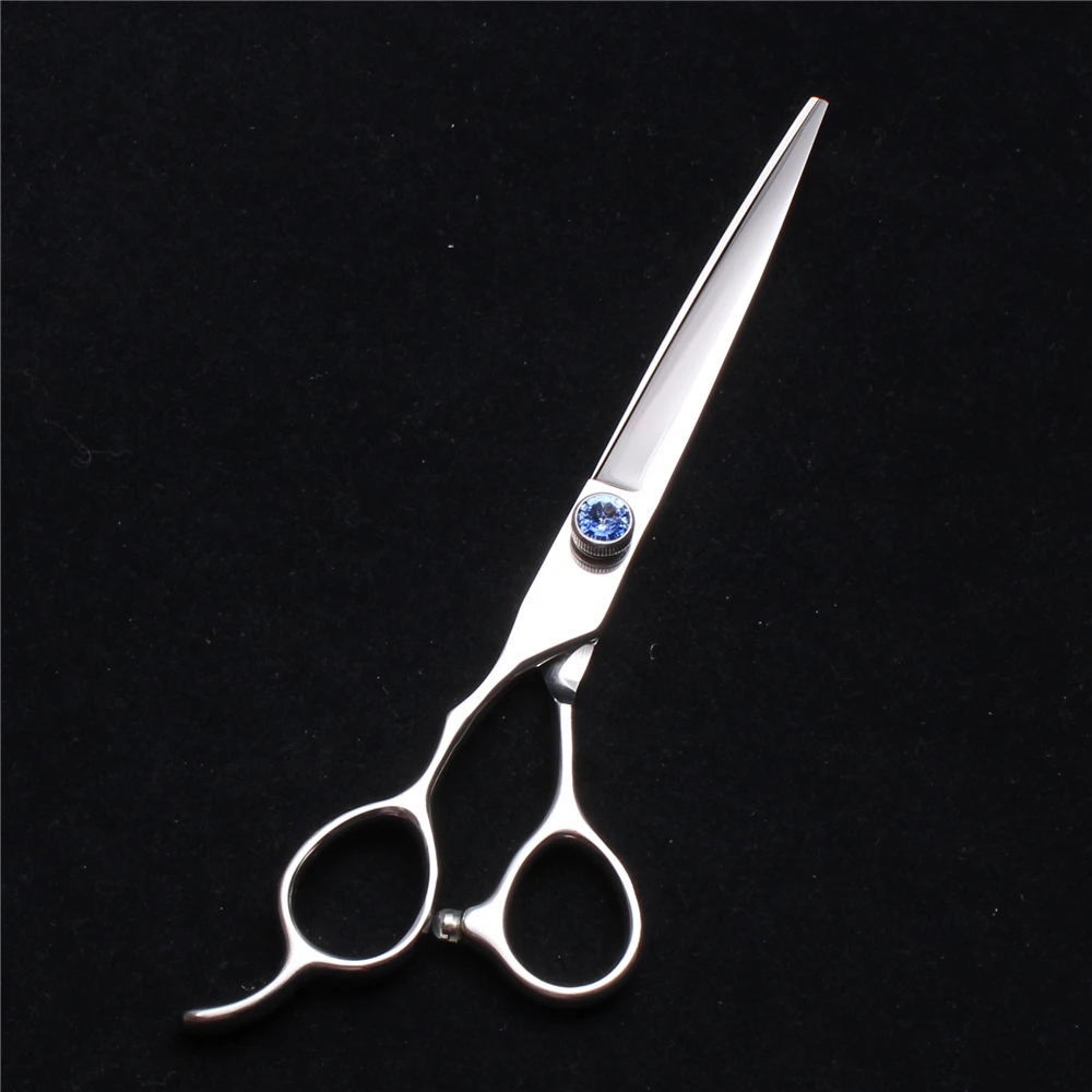 

7'' Left-Hand 19.5cm 440C Customized Logo Professional Hair Scissors Cutting Scissors Normal Shears Hairdresser's Scissors C8003