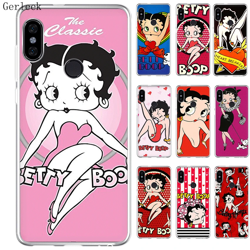 Чехол Desxz Betty Boop для Xiaomi Redmi Note 6 7 3 Pro 4 4X5 5A|Чехлы-накладки| |