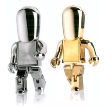 Лидер продаж USB 3,0 высокое Скорость USB флеш-накопитель 64Гб 128 Гб металлический робот usb-накопитель, карта памяти, 32 ГБ флэш-накопитель 2 ТБ 1 ТБ Flash Memory Stick мини ключ