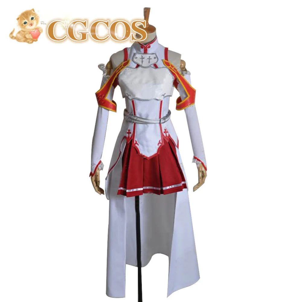 Cgcos In Stock Express Anime Cosplay Costume Sword Art Online Asuna 